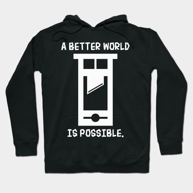 Guillotine Optimism Hoodie by Stephentc